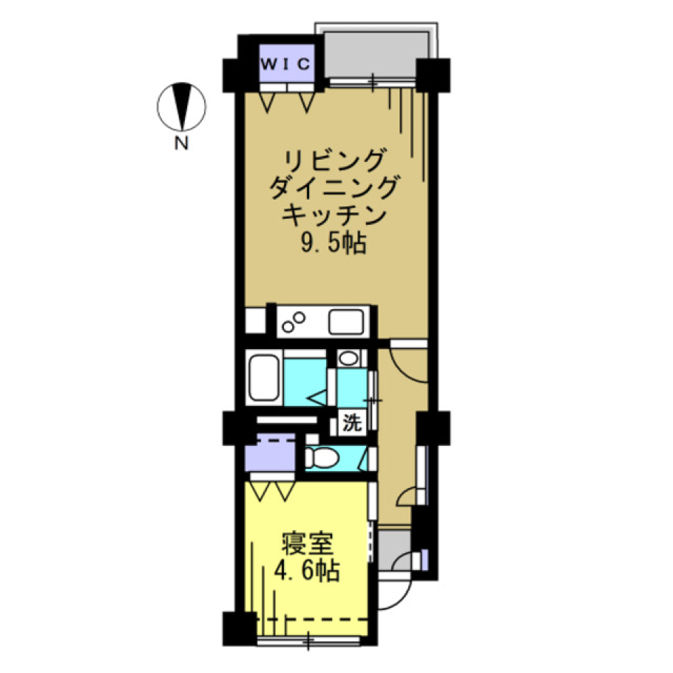 隠しきれない上品さの間取り図