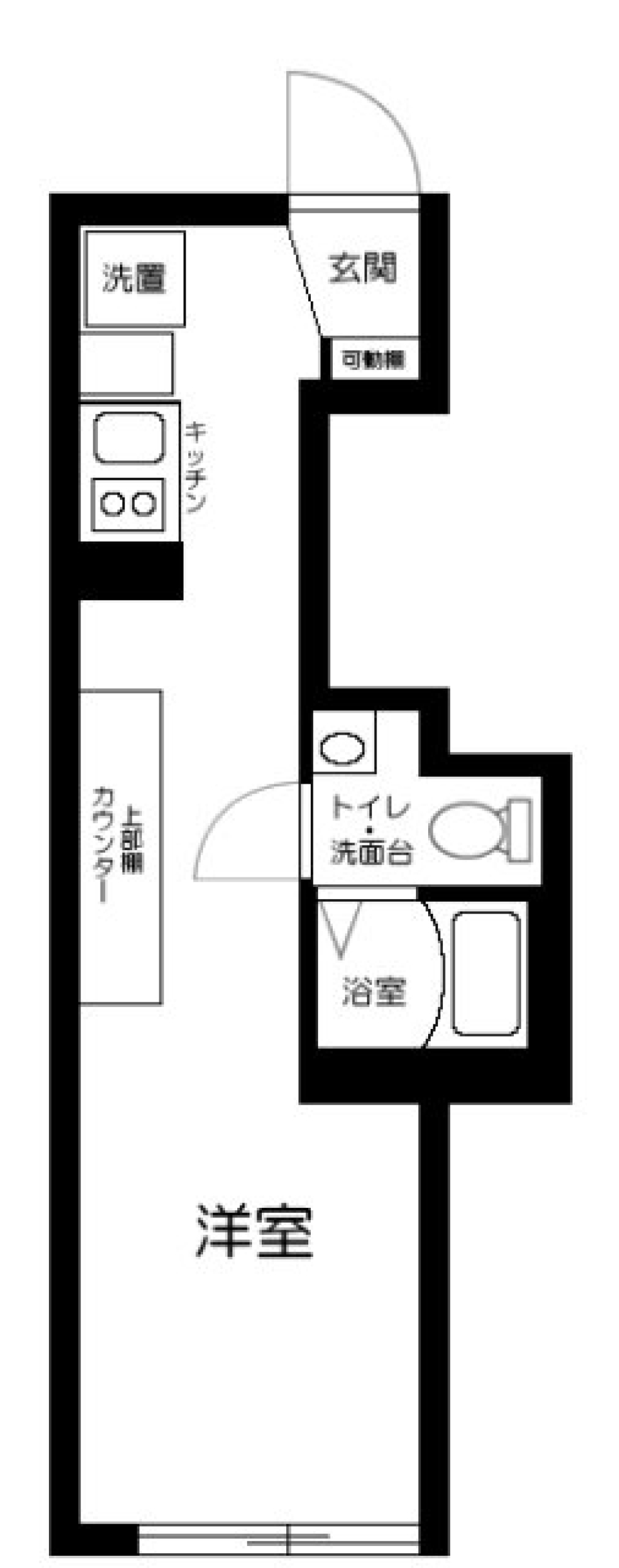 ＧＬＩＣＩＯＮ蓮根　503号室［ペット可］の間取り図