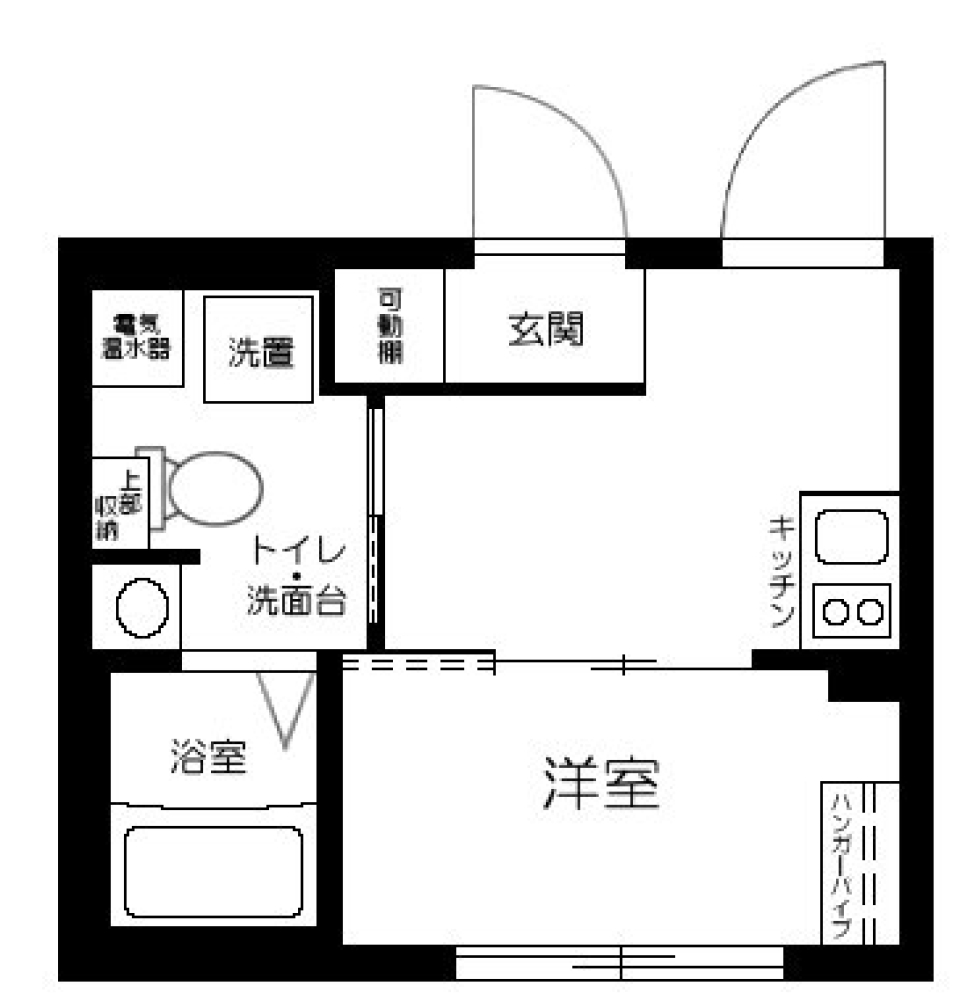 ＧＬＩＣＩＯＮ蓮根　101号室［ペット可］の間取り図