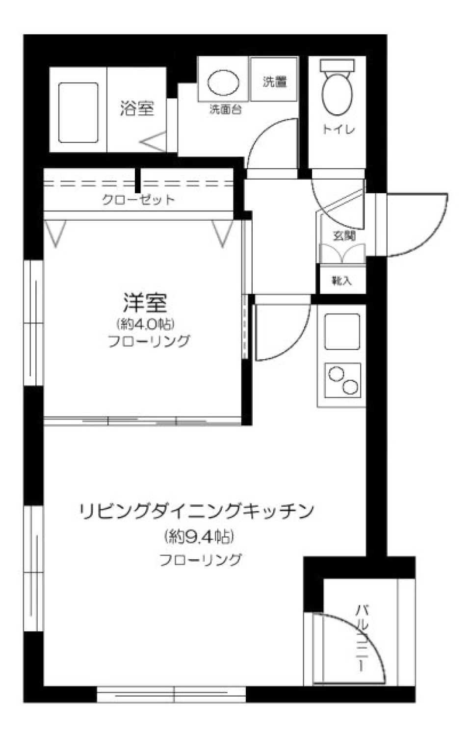 ミルクセーキのようなの間取り図