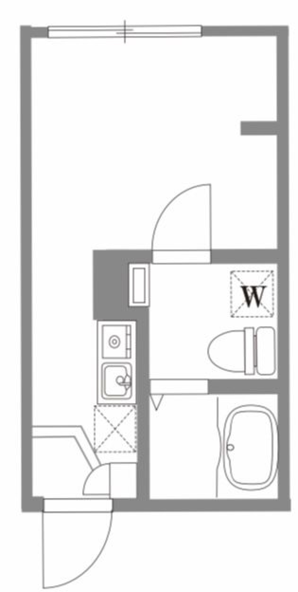 Claudia Senju／クラウディアセンジュ　402号室の間取り図