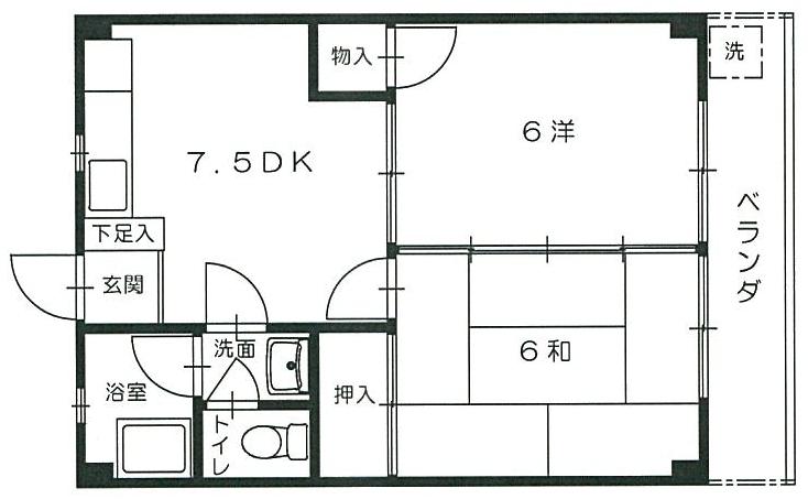 島本マンション　304号室