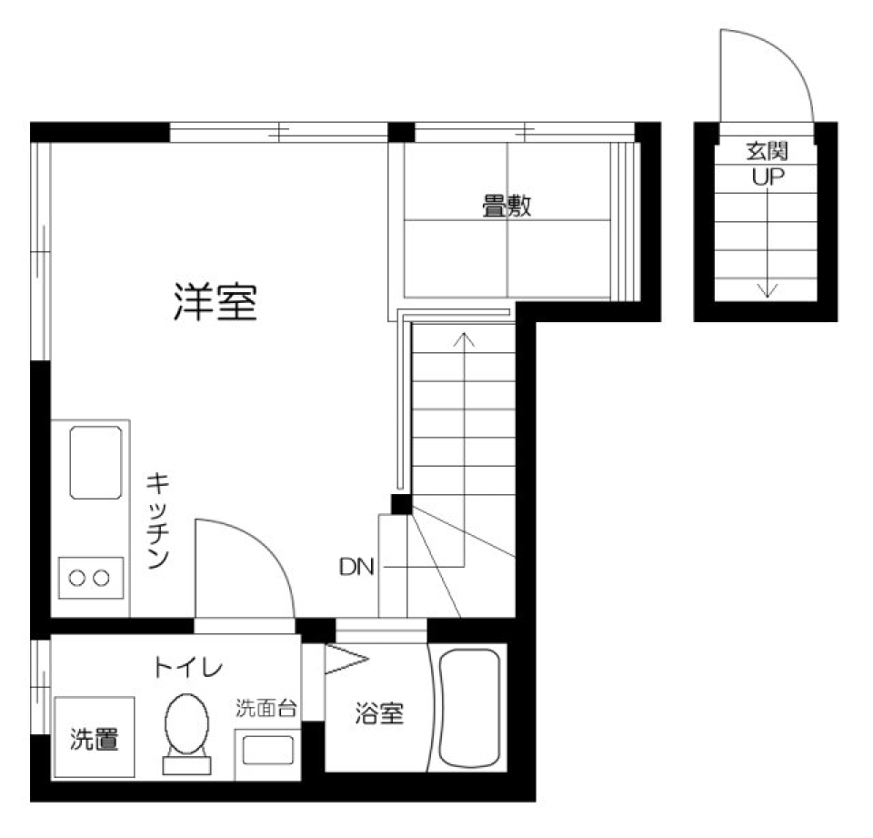 東中野テラス　09号室の間取り図