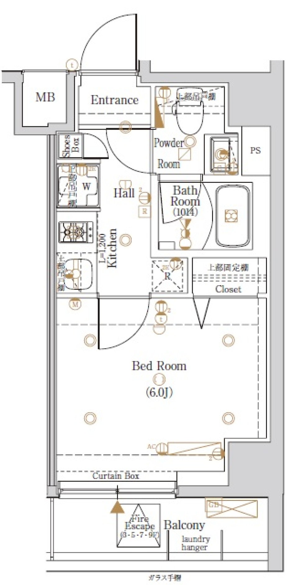 設備の揃った1Kのお部屋です！