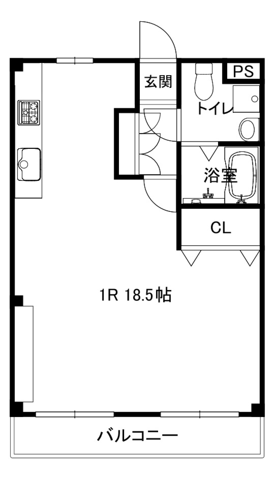 妄想を叶えるワンルームの間取り図