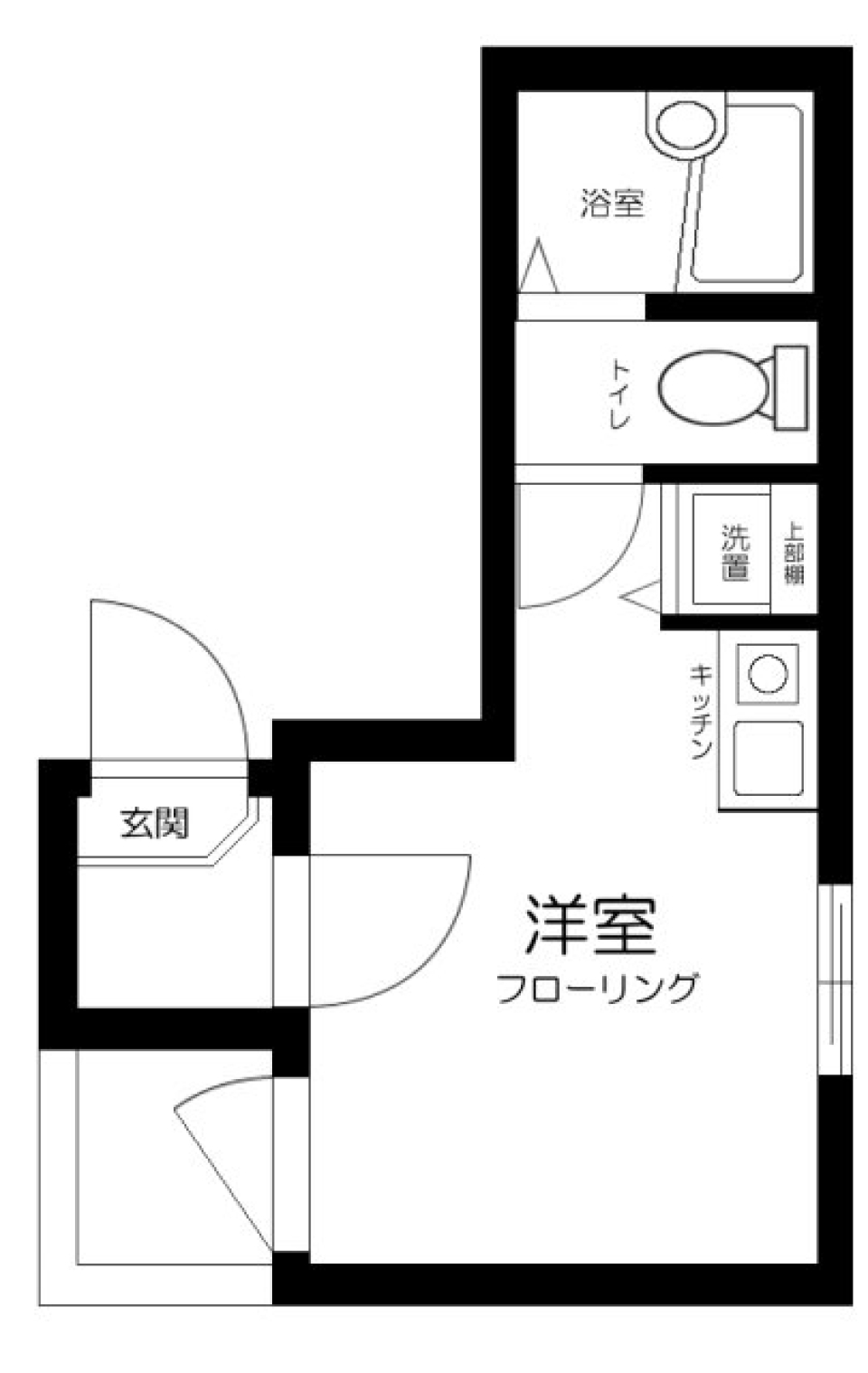 Ｌａ　Ｃａｓａ　Ｄｏｌｃｅ　201号室の間取り図
