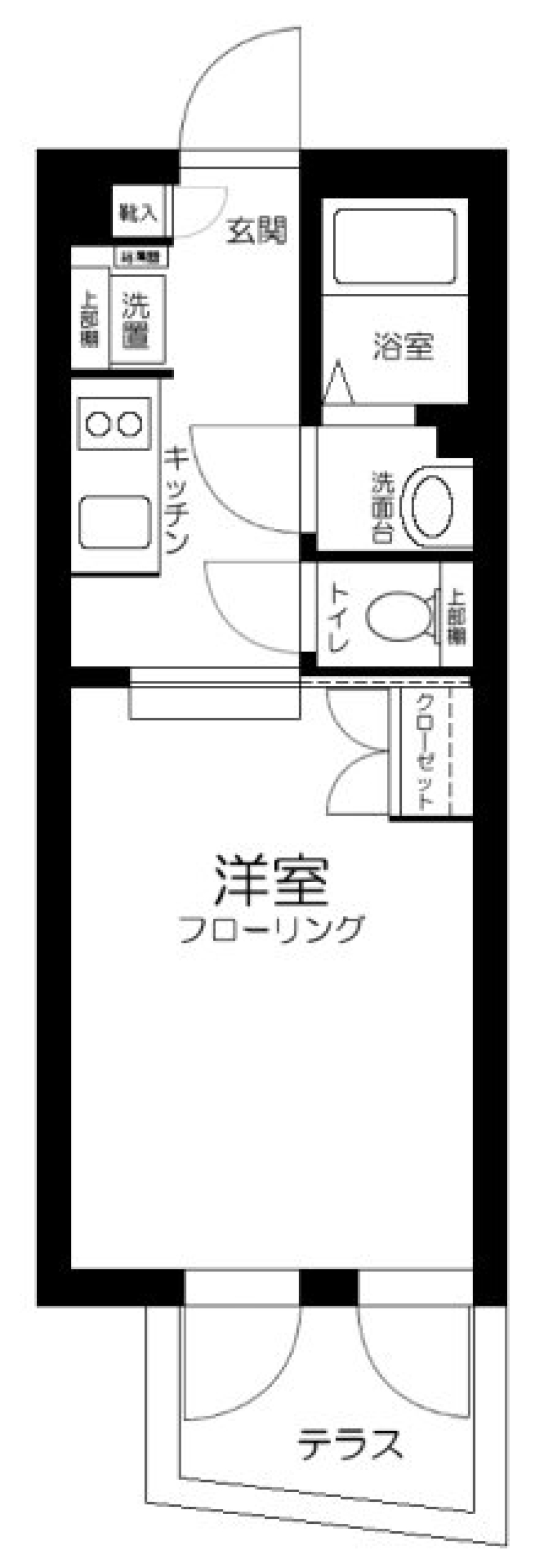 ＬＡＰｉＳ本郷　102号室の間取り図