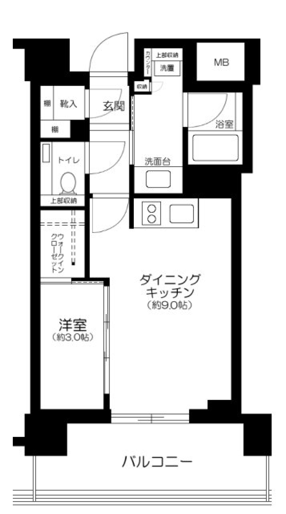 アトラス白金台レジデンス　305号室［新築］の間取り図