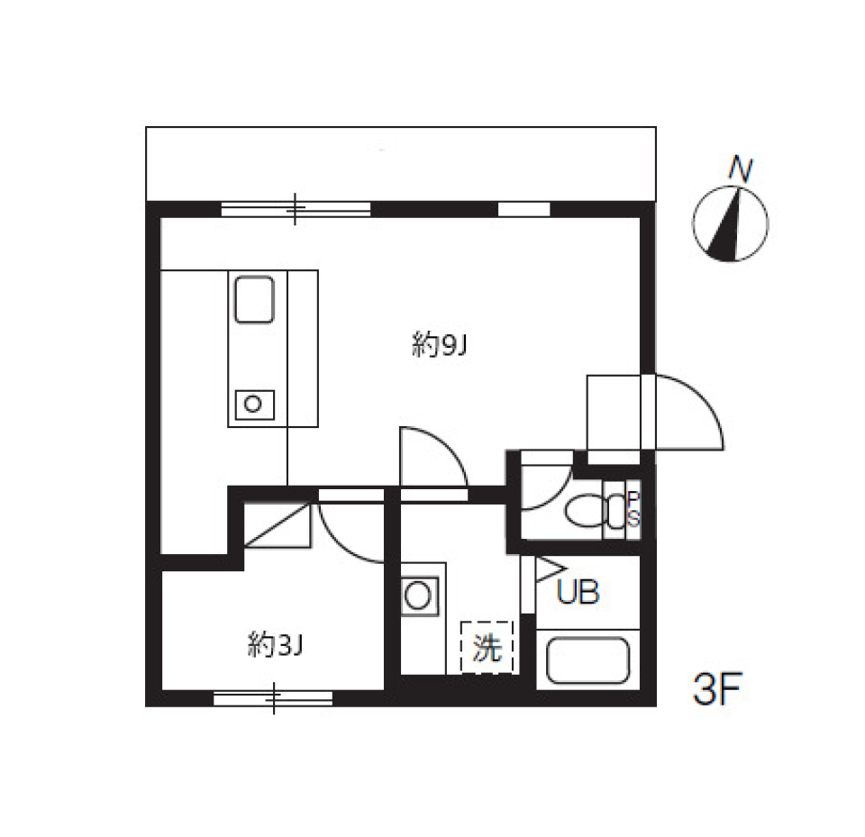 ※お部屋は4Fです