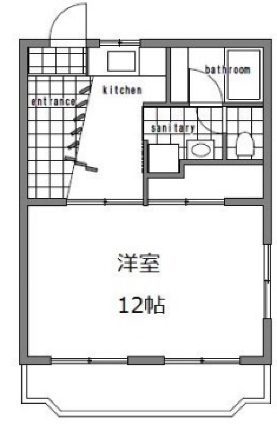 いいげんかん・いいおゆかげんの間取り図