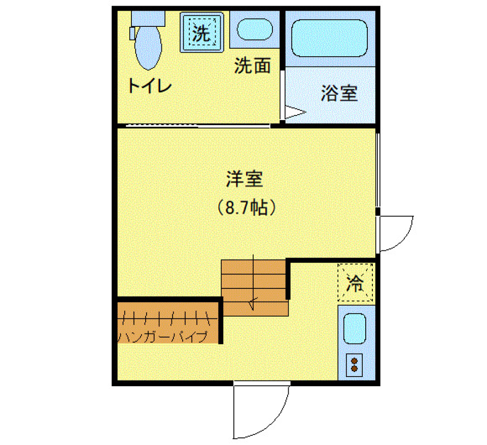 NOX　G号室の間取り図