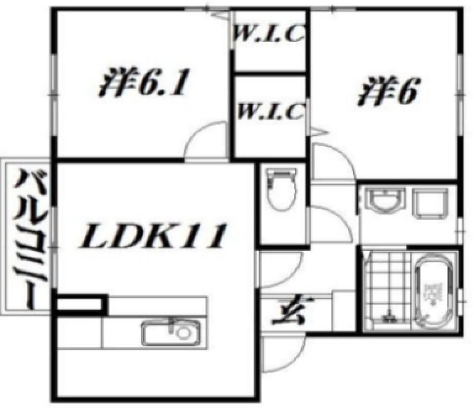 ほっとする場所の間取り図