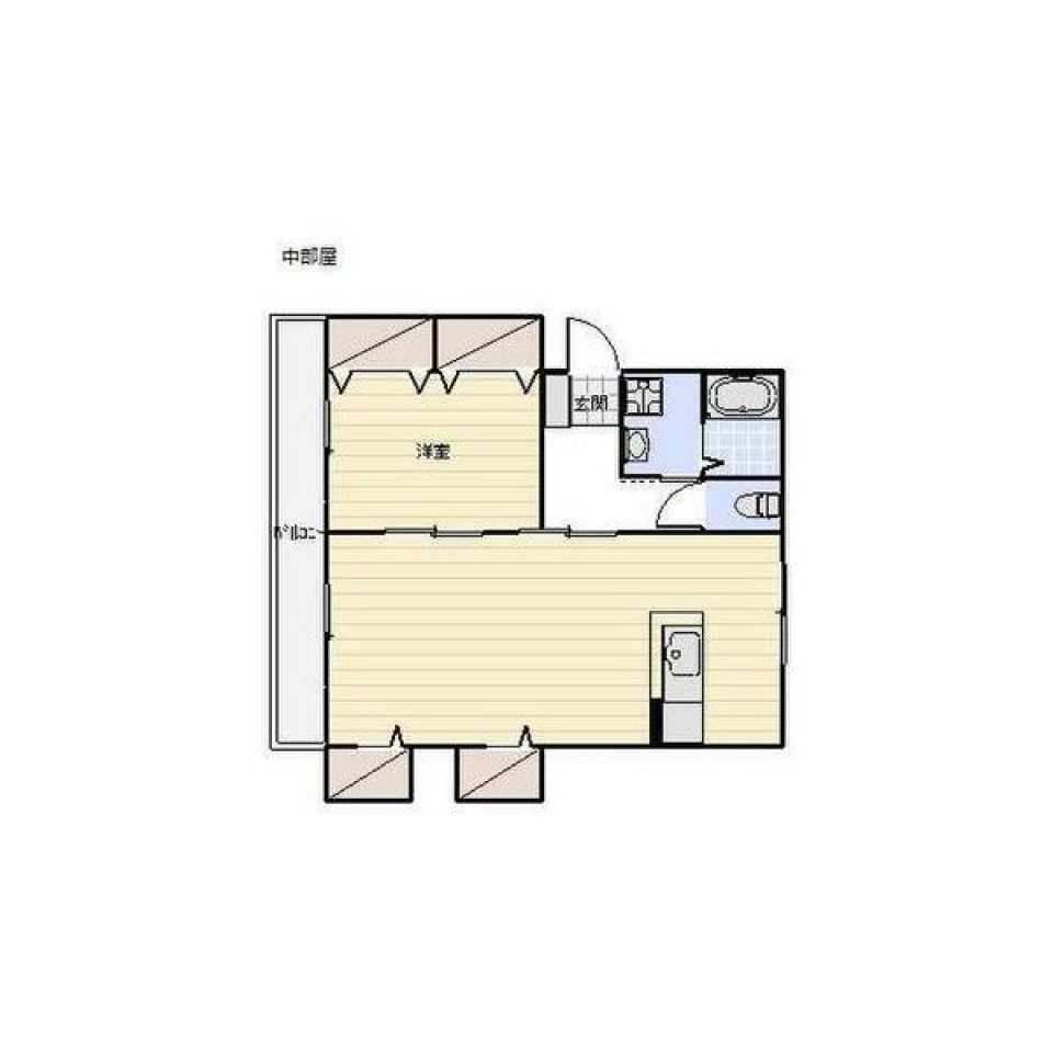 友だちと料理パーティーの間取り図