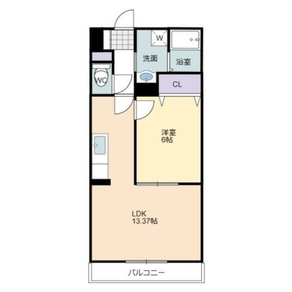 早起きした朝はコーヒーをの間取り図