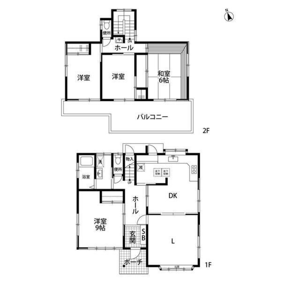 ただいまが言える場所［戸建］の間取り図