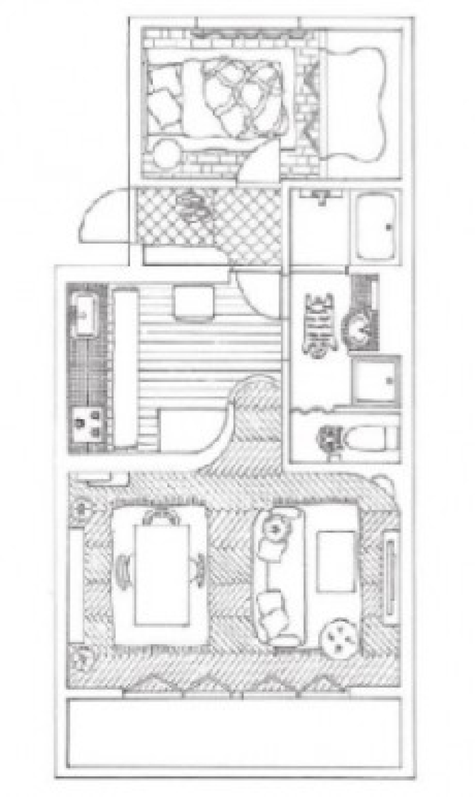 【売買物件】どこをどう切り取ってもかわいいお部屋の間取り図