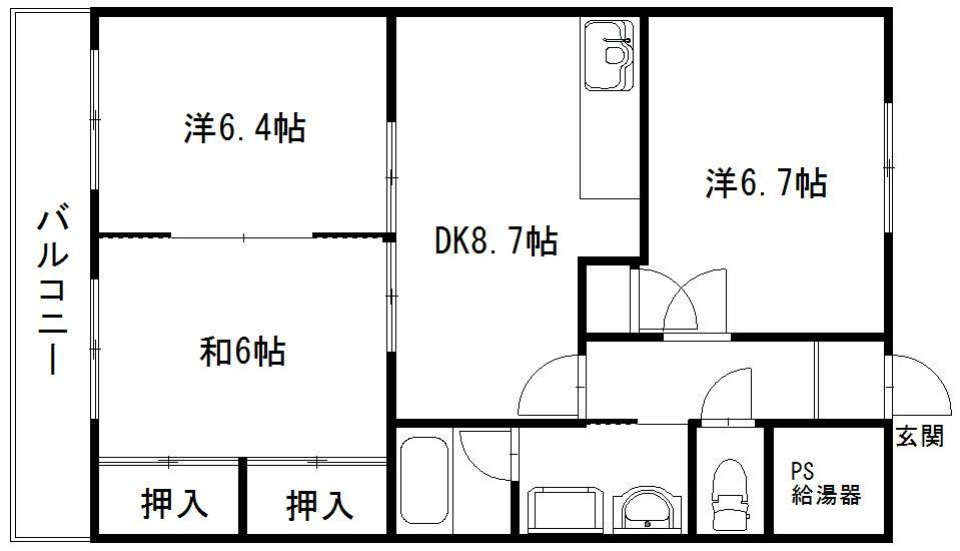 畳の温もりと和の美学の間取り図