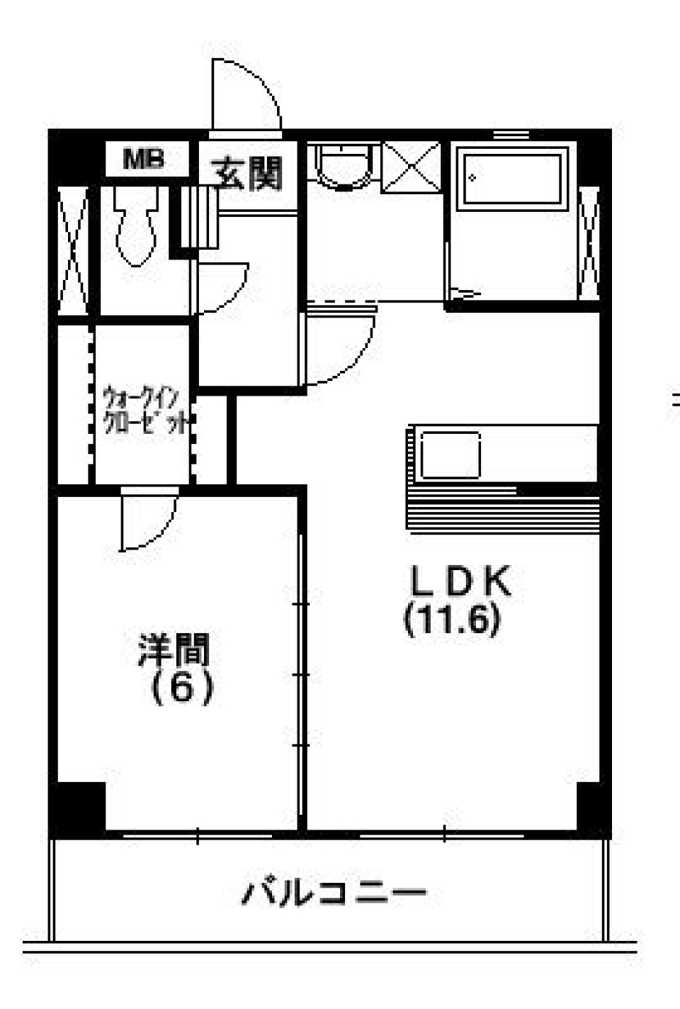 初めての2人暮らしはここで決まり！の間取り図