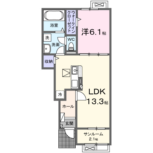 1人～2人暮らしにおすすめの1LDK