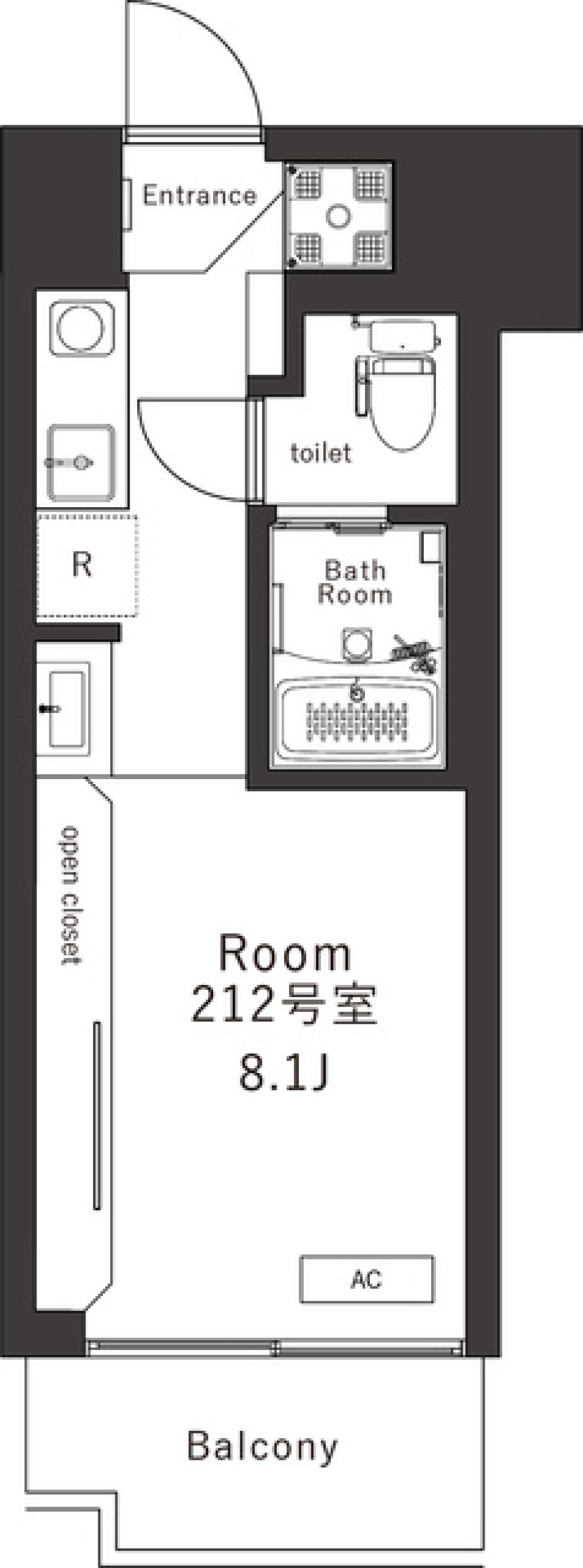 カフェオレとビターチョコレートの間取り図