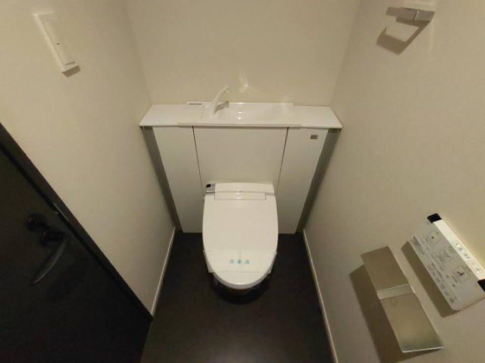 トイレも広い…！