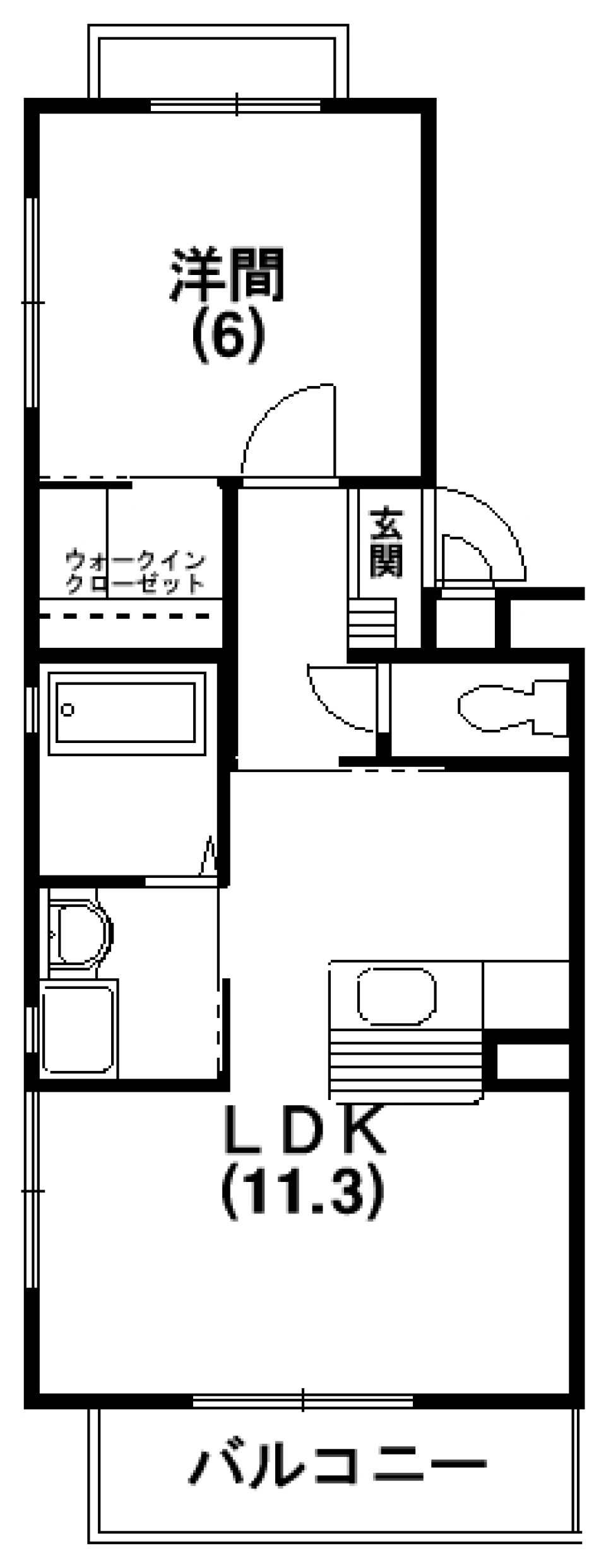 幸せの第一歩の間取り図