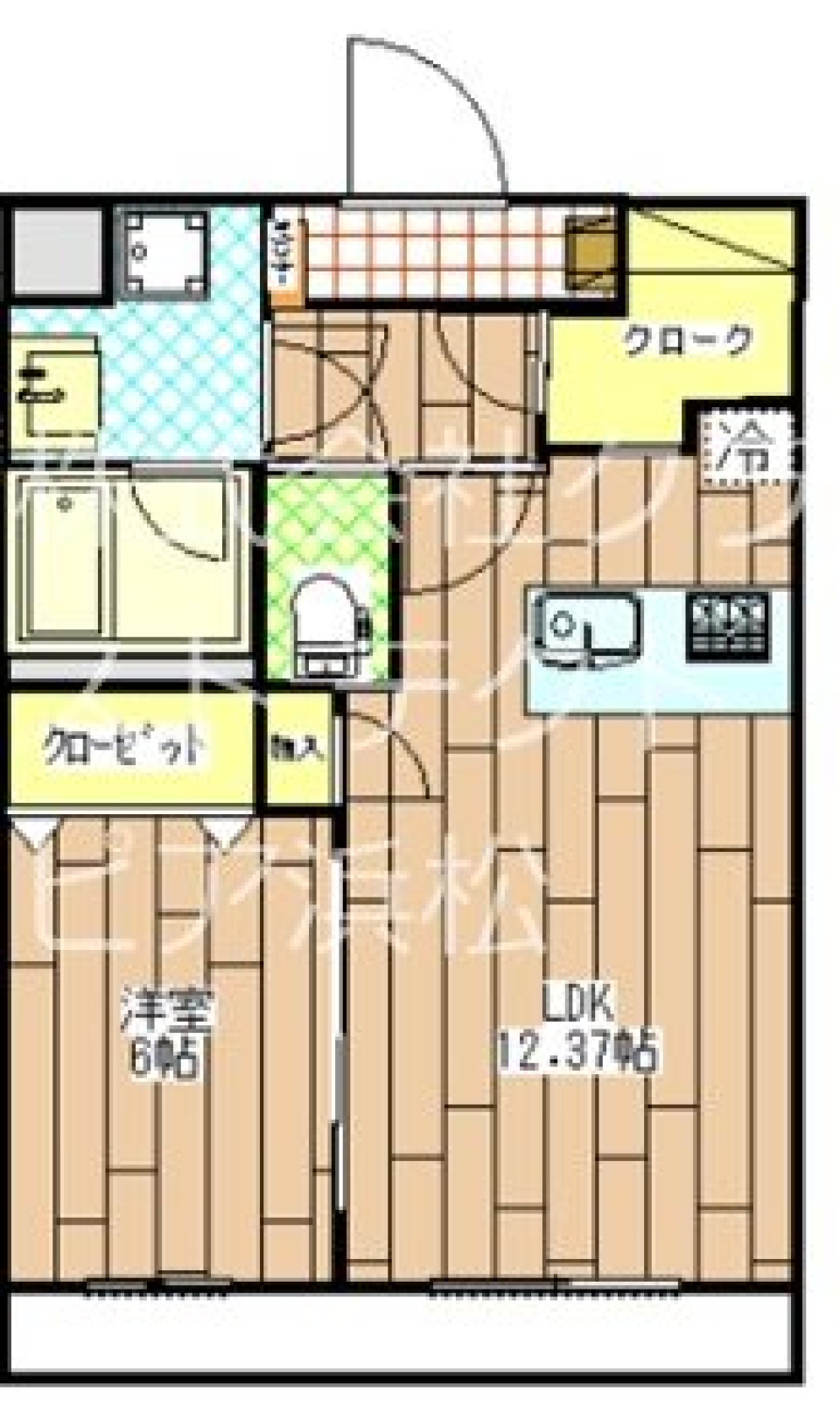 木目のあなたに恋しました。の間取り図