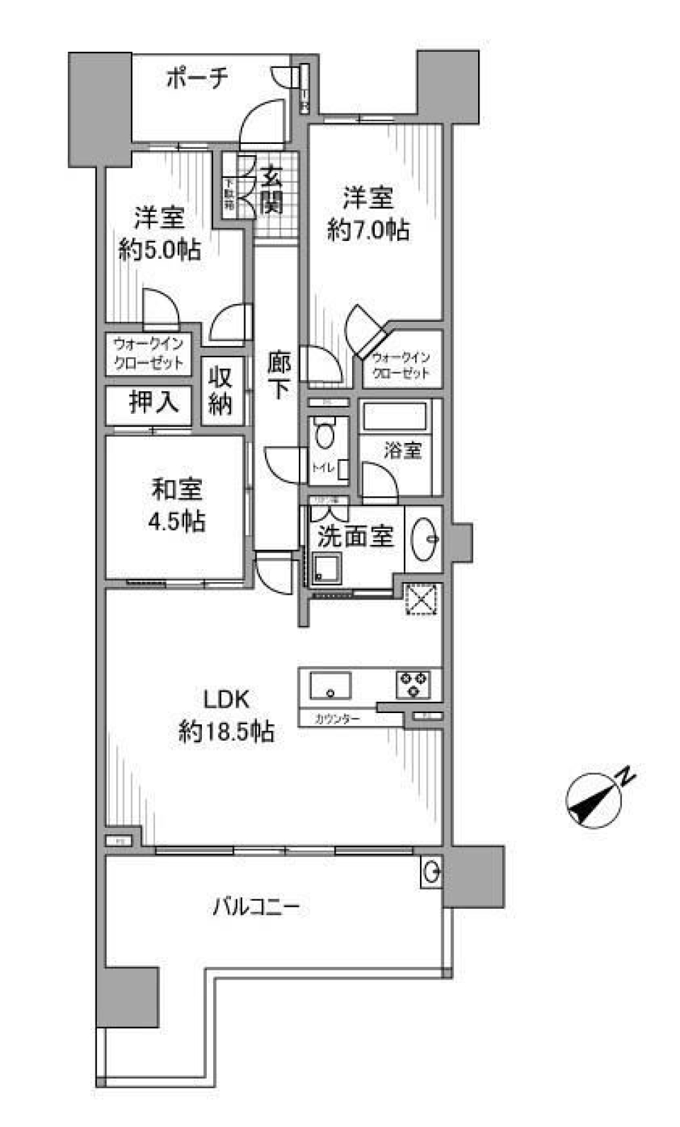 猫ケ洞池へお散歩の間取り図