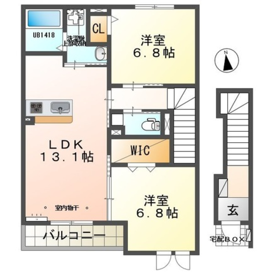 シンプルに生きるの間取り図