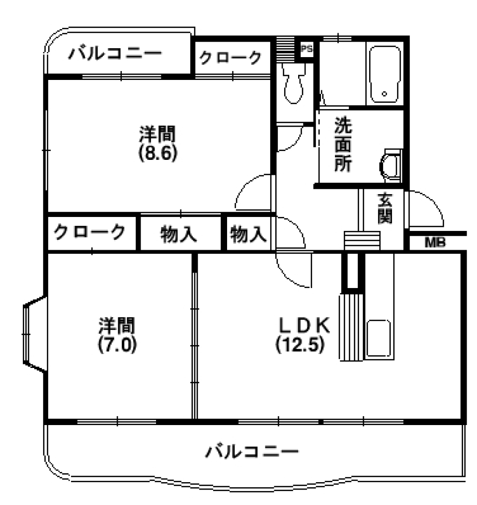 目を離したくないからの間取り図