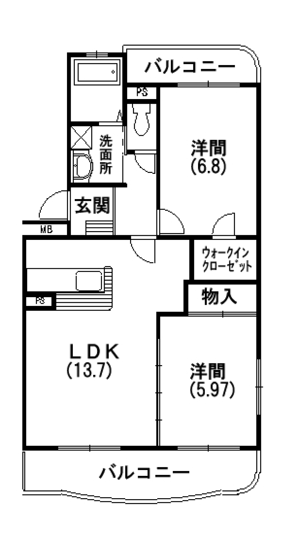 葉っぱのダンスパーティーの間取り図