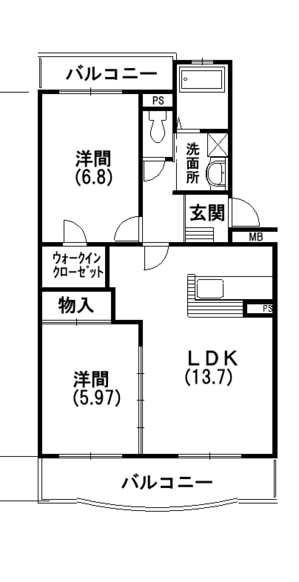 自然に踊らされての間取り図