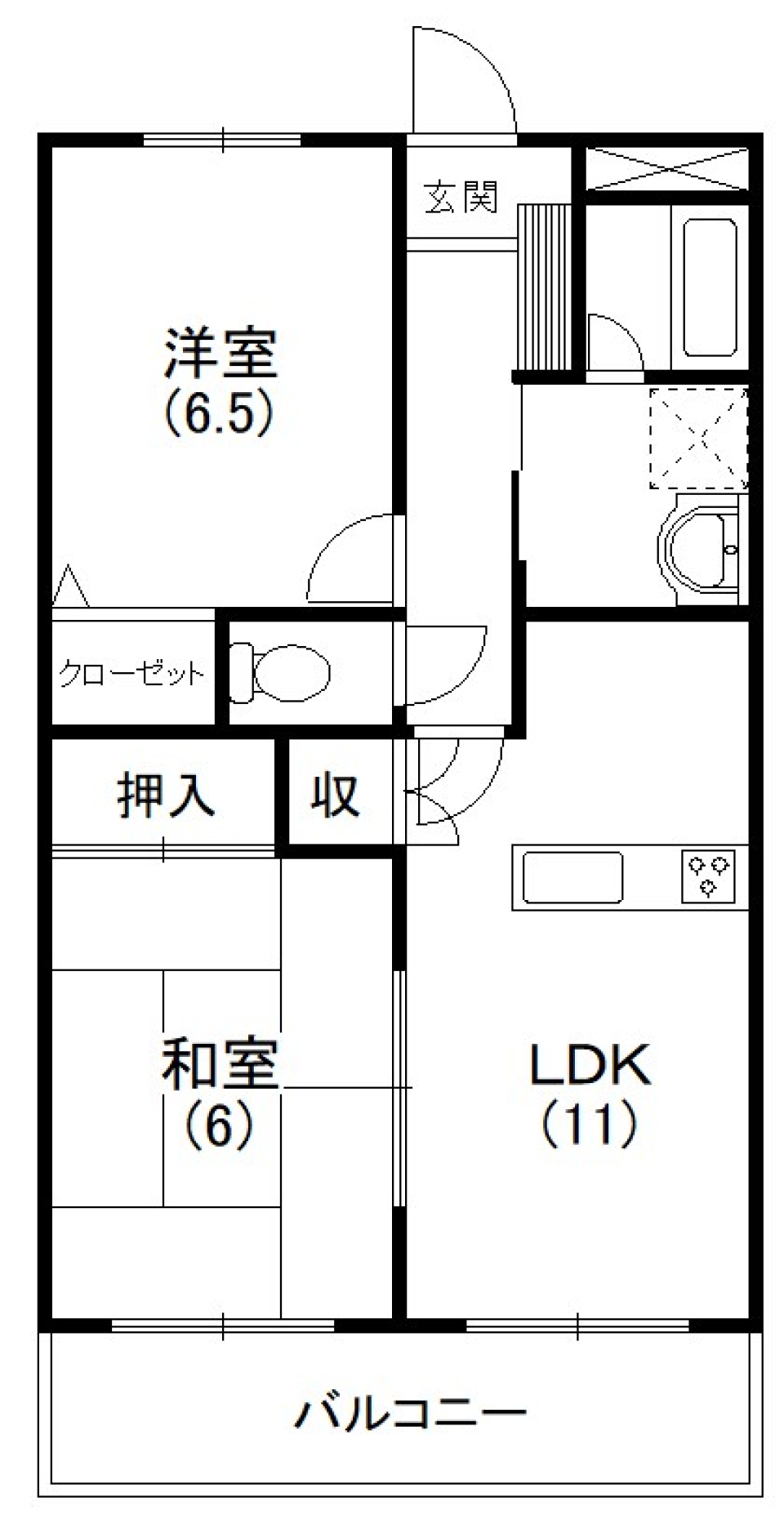 はんなり、生きたいの［ペット可］の間取り図