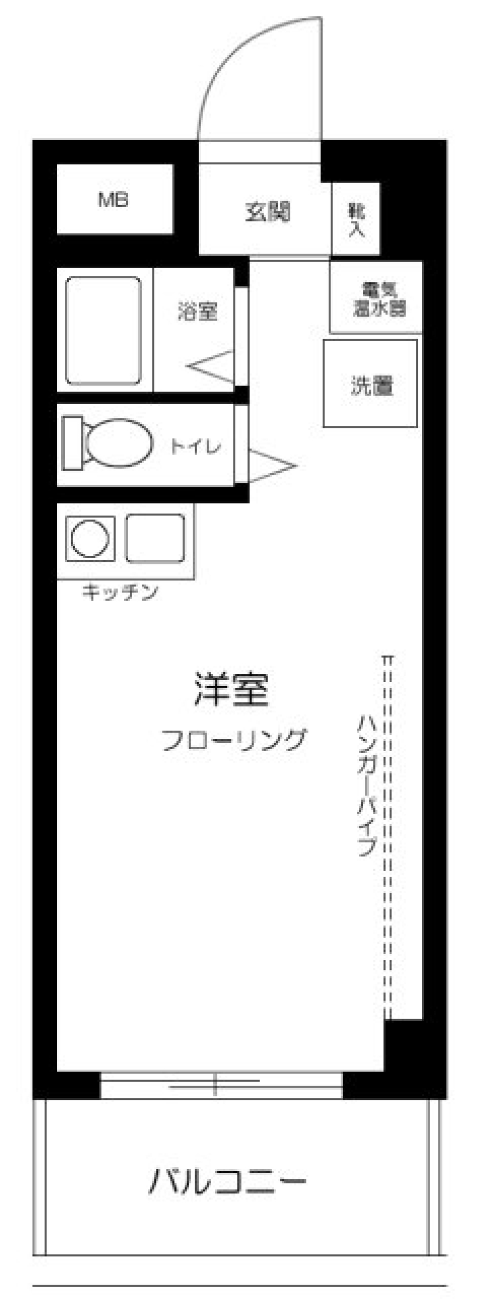 ソアール永福町　803号室の間取り図