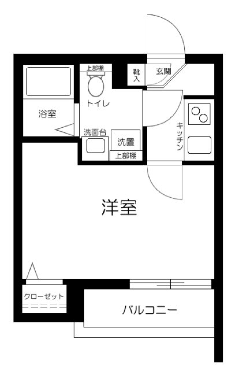 ノーザンロード西馬込　302号室［新築］の間取り図