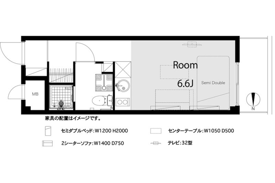 自分セレクトで埋め尽くすの間取り図