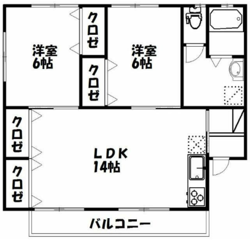 リノベあるある 早く言いたいの間取り図