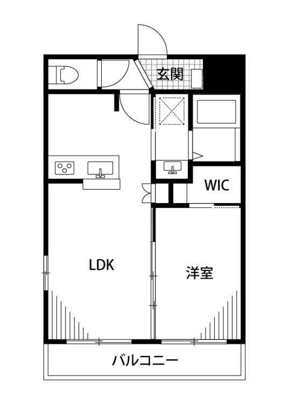 大人かっこいいの間取り図