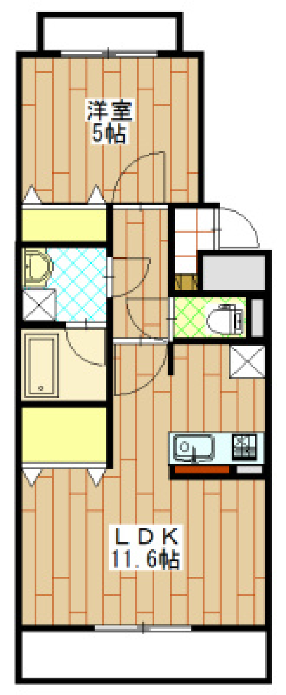 生活も仕事もスマートにこなしたいの間取り図