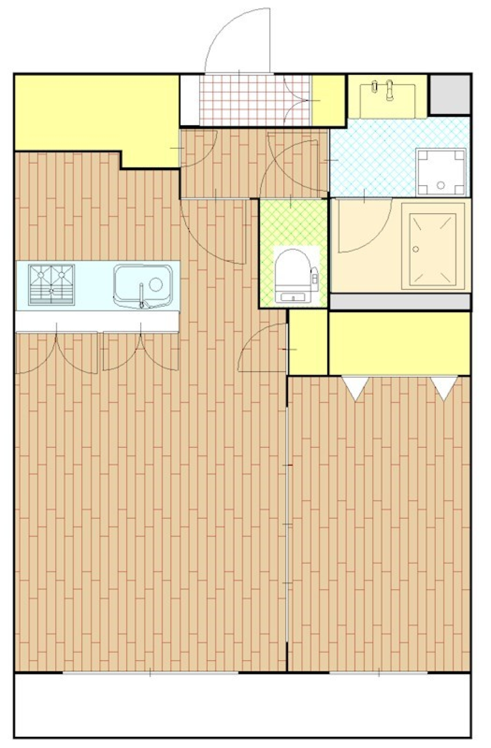 大人に、でも少し可愛らしく暮らしたい［新築］の間取り図