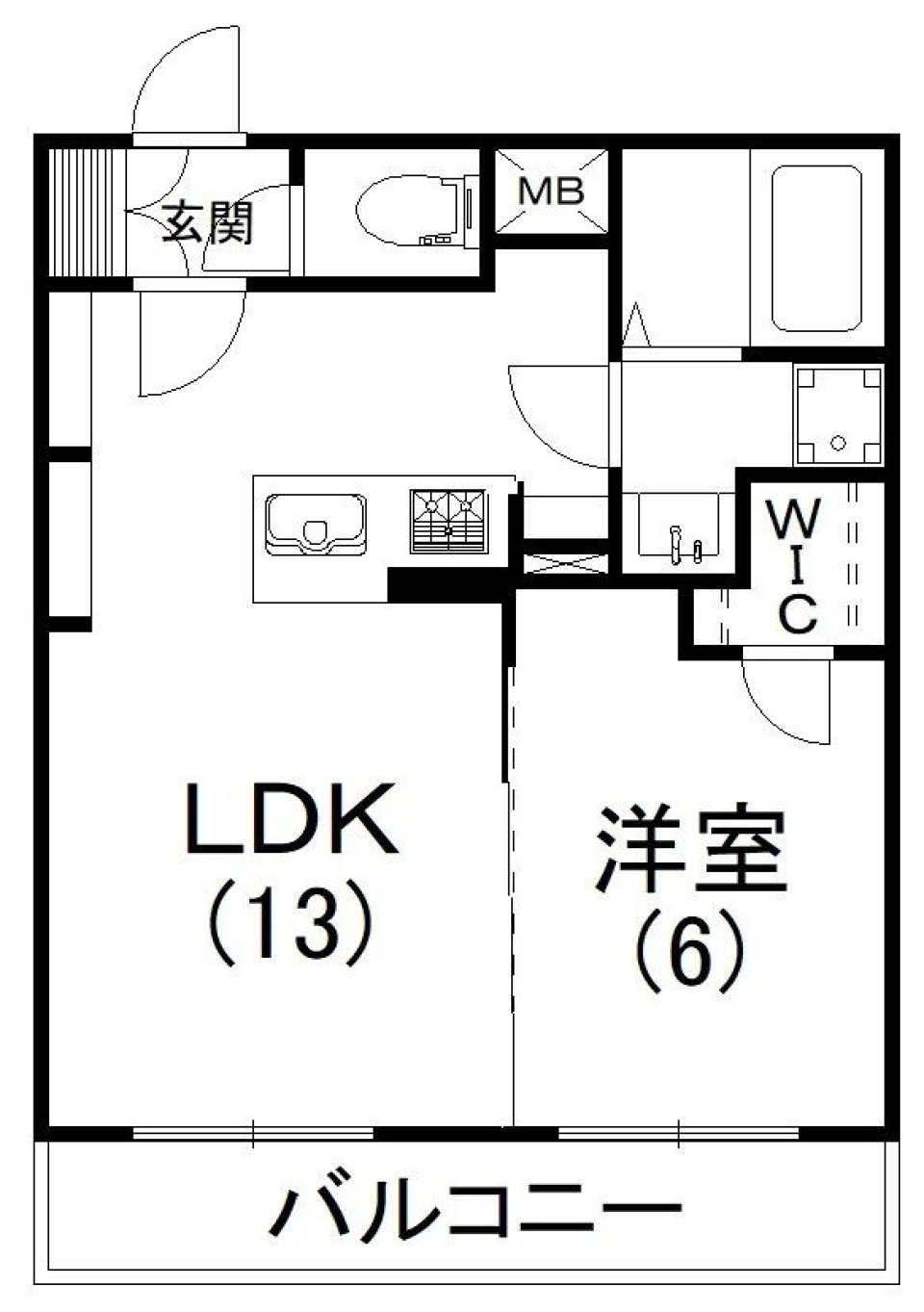 お散歩日和の間取り図