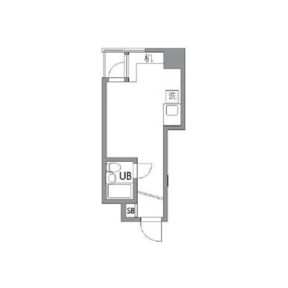 グランバリュー八王子北野　312号室の間取り図