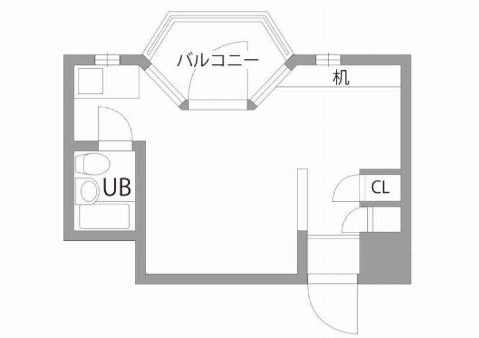 グランバリュー八王子北野　504号室の間取り図