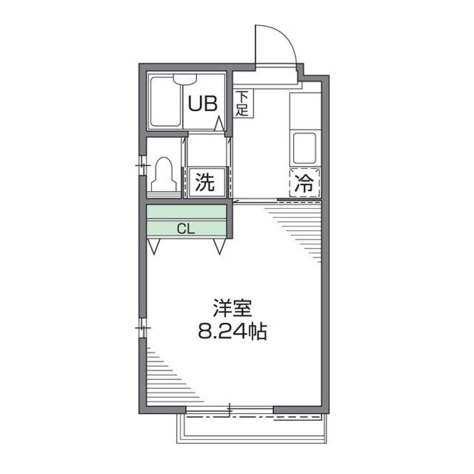 成城サイドヒル 101号室の間取り図