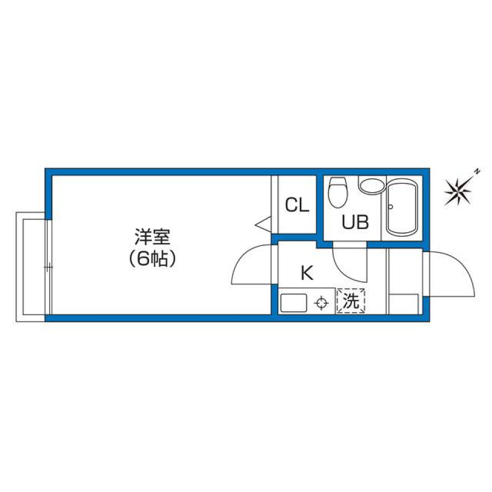 LAVIEAN成城A 205号室の間取り図