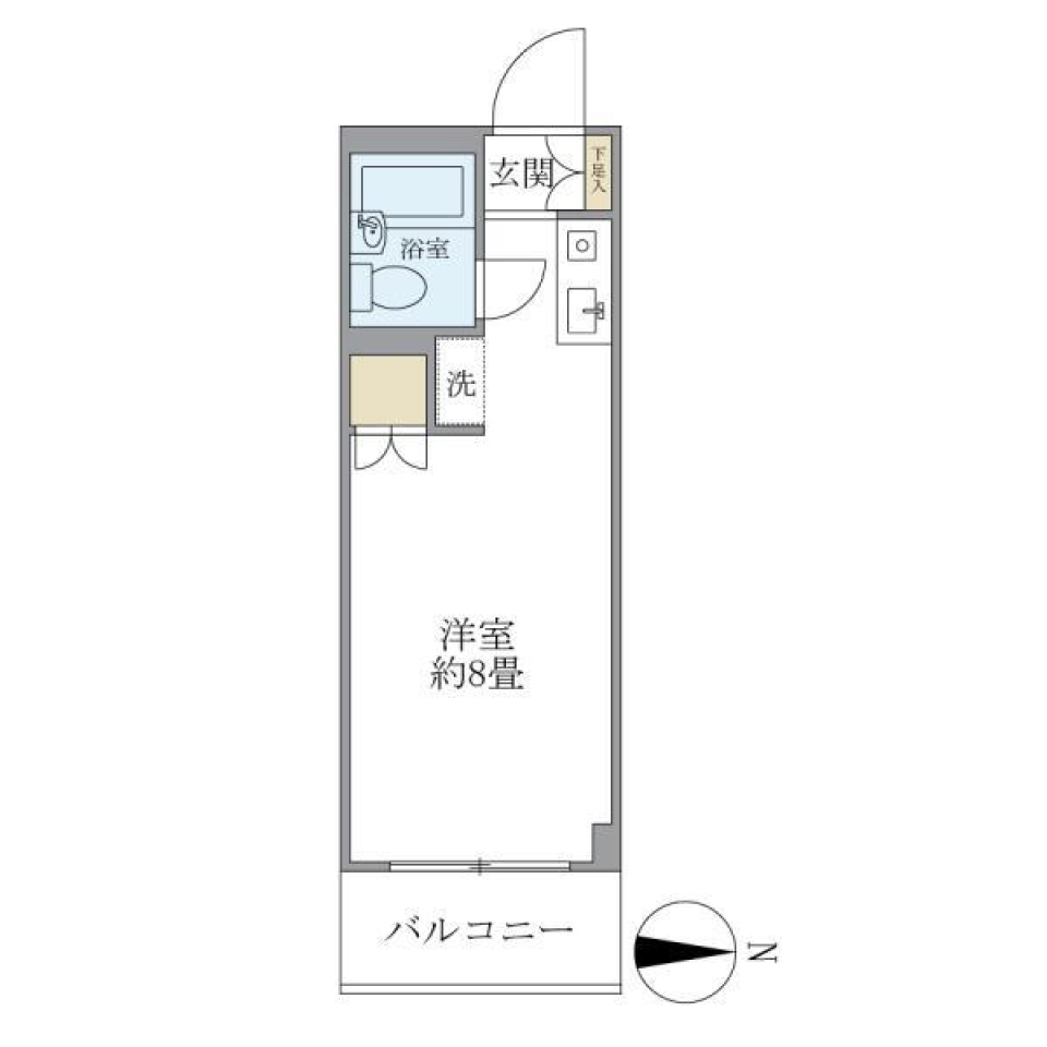 Ｒ－ＳＴＹＬＥ南大泉 106号室の間取り図