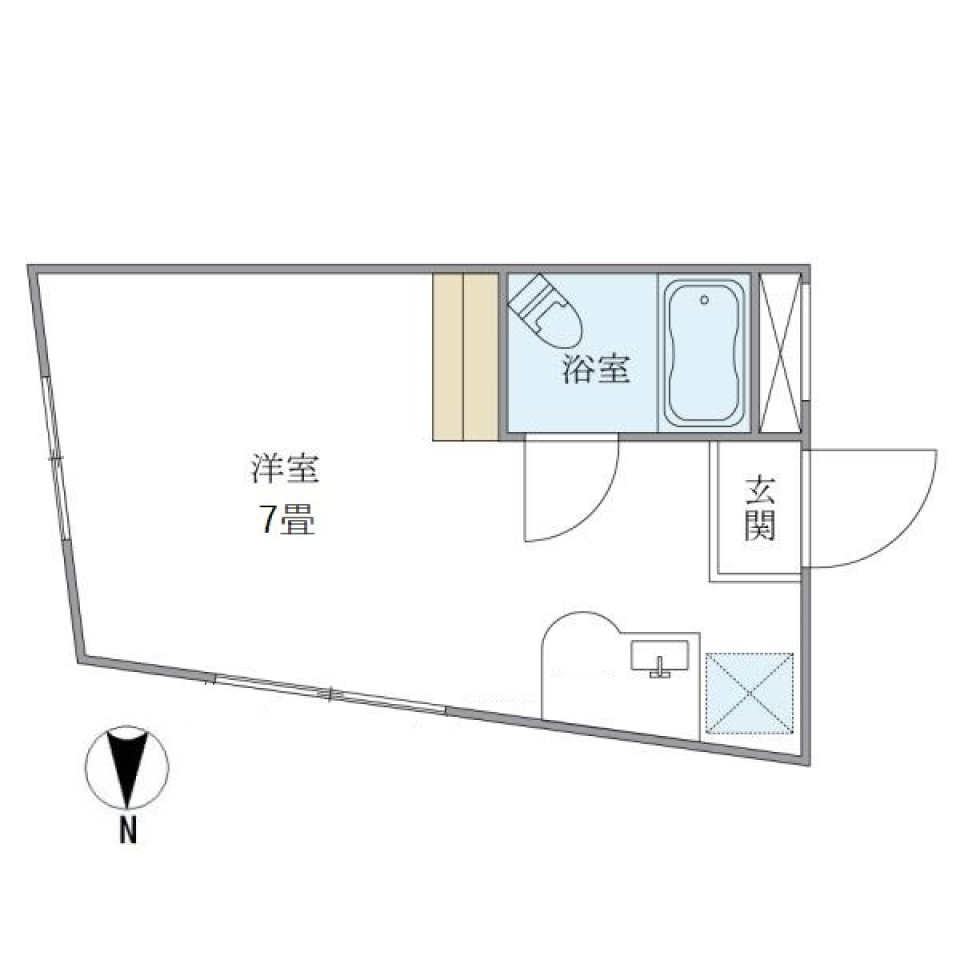 シンプルで、おしゃれに暮らす。の間取り図