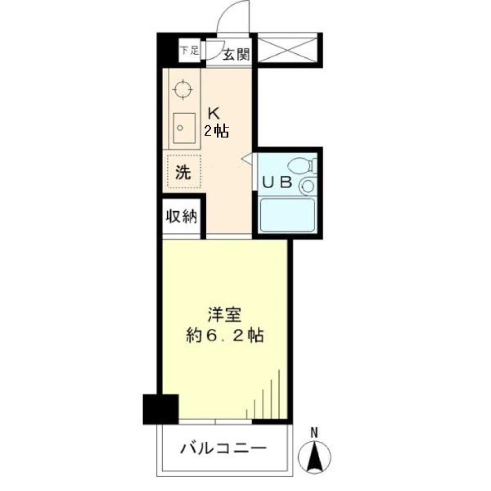 メゾンドール　303号室の間取り図