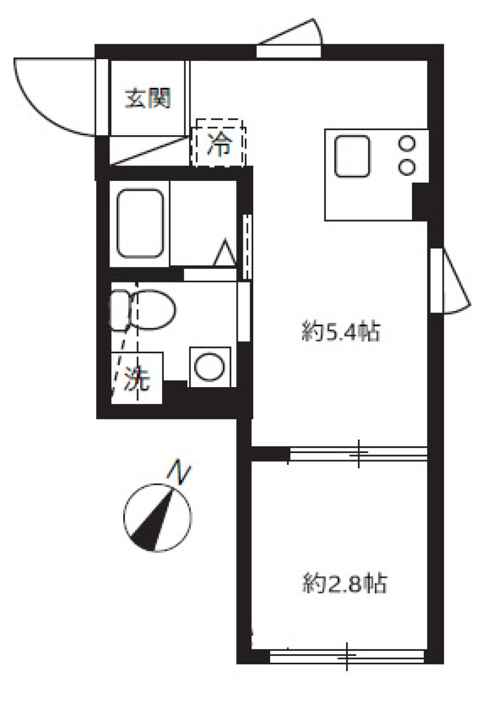 アピチェ田園調布 0101号室［新築］の間取り図