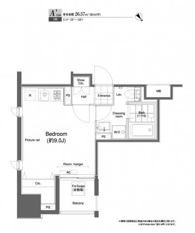 ★間取り図★※反転タイプあり